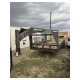 24' Gooseneck flat bed. (No title)