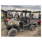 Polaris Ranger 570. 200 hours, 633 miles. Runs