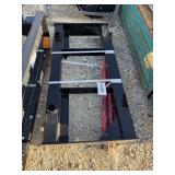 Skid Steer Bale Spear Attachment (new)