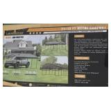 LandHonor Model LHR-MC2113 21'x13' Metal Carport