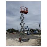 SJ III 3219 19' skyjack electric scissor lift.
