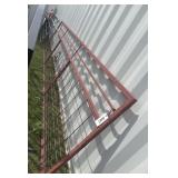 Wire panel gate 185' long with hinges