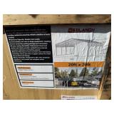 SDLanch SDLC2020 20'x20' Metal Carport (new)