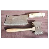 Vintage Cleaver and Food Processing Too