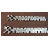 Dodge Prospector Badges, Stick-On