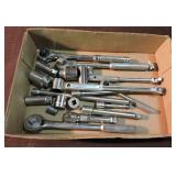 Assorted Ratchets, Sockets, and Extensions