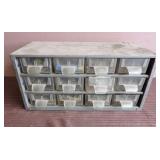 Parts Organizer Bin w/Carburetor Parts