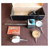 Magnetic Base and Dial Indicators