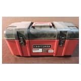 Craftsman Poly Tool Box w/Assorted Brake Tools