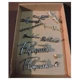 Assorted Dodge and Chrysler Emblems