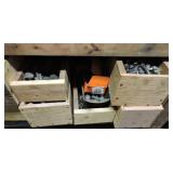 Large Assortment of Automotive Engine Bolts, Etc.