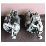 (2) Chrysler Engine Starters