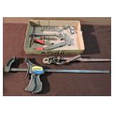 Assorted Tools, ¼' Chain Binder, Etc.