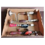 Vintage, Hand Operated Drills