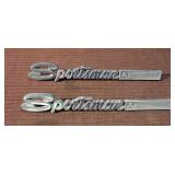 Dodge Sportsman Badges