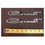 Dodge Coronet Badges