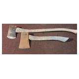 Red Diamond Single Bit Axe, and Unmarked Hatchet