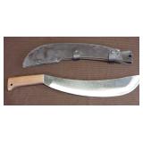 Custom Made Machete w/Scabbard