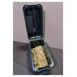 Assorted .22 LR Cartridges in Poly Ammo Container