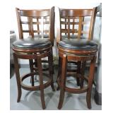 (4) Wooden Bar Stools, 29ï¿½ Seat Height