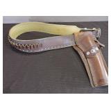 LA Flair, Leather Holster w/Ammo Belt