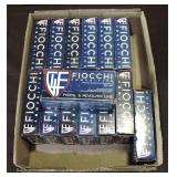 Fiocchi 9mm Luger Cartridges, 124 Grain FMJ