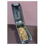 Assorted .22 Cartridges in Poly Ammo Container