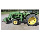 John Deere Model 950 Tractor W/JD 75 Loader