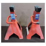 Pair of 3 Ton Jack Stands