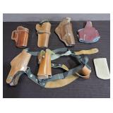 Assorted Leather Holsters