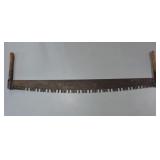 Vintage, 2-Person Crosscut Saw w/Handles