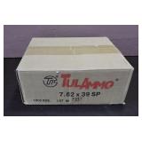 Tulamo 7.62x39 Cartridges, 154 Grain