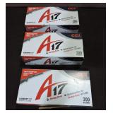 CCI .17 Cartridges, 17 Grain Varmint Tip