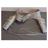 Leather Double Gun Holster, Accepts 6ï¿½ Barrel