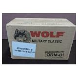 Wolf .223 Cartridges, 55 Grain FMJ