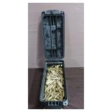 Assorted 5.56 Cartridges in Poly Ammo Container