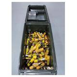 Assorted 20 Gauge Shells in Poly Ammo Container