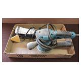 Makita Disc Sander, and Ryobi Detail Sander
