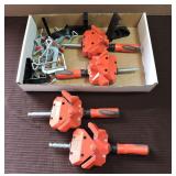 Bessey Brand Clamps, and Assorted C-Clamps