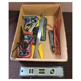 Square, Level, and Assorted Tools