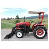 Jinma, Model 224 Diesel Tractor w/Loader