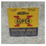 Vintage, Western Super X 10 Gauge Shotgun Shells
