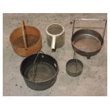 Assorted Parts Washer Baskets