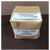44 Caliber Bullets, 200 Grain, RNFP