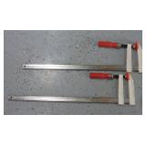 Shop Fox Bar Clamps, 24'