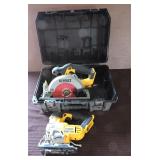 Dewalt, 20 Volt 6 1/2' Circular Saw and Jig Saw