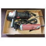 4' Angel Grinder, & Chicago Electric Cut Off Tool