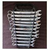 Craftsman, 11 Piece Metric Wrench Set, 7mm-17mm