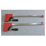 (2) Jet Bar Clamps, 24'