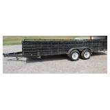 2007 Dan Enterprises Trailer, 20' Long